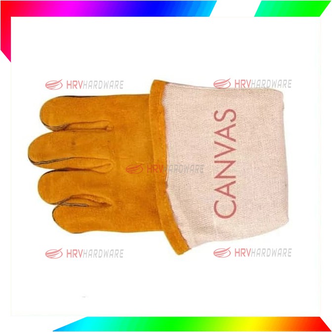 Sarung Tangan Kulit Las 16 Inch Gosave Golden Touch Welding Safety Glove Leather Argon Super Lentur