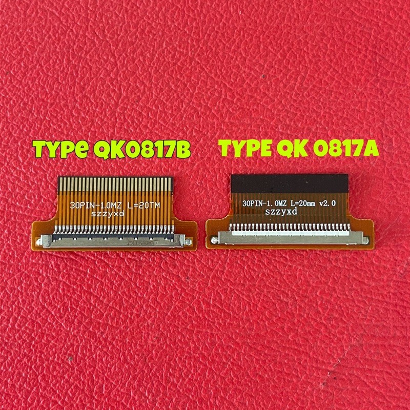 CONVENTER HD MENGUBAH SOKET LVDS 30PIN QK0817A QK0817B