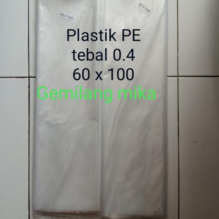 

♪ Plastik PE bening tebal 0.4 MURAH ♧