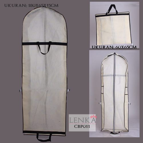 [SIAP KIRIM] COVER PAKAIAN GAUN PERNIKAHAN PESTA PELINDUNG DRESS CBP011