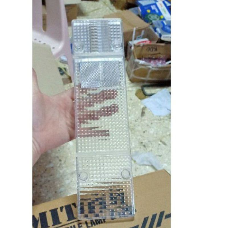 KACA MIKA LAMPU STOP STOPLAMP L300 KRISTAL BENING / SEN EBING L300 / SEN L300 TRANSPARAN / MIKA LAMP