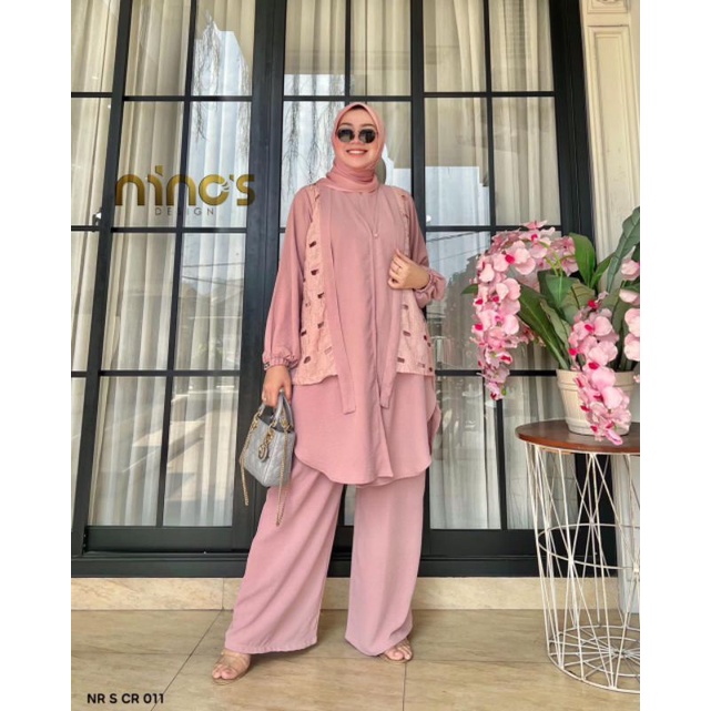 SETELAN TUNIK DAN CELANA BY NINOS DESIGN  0011