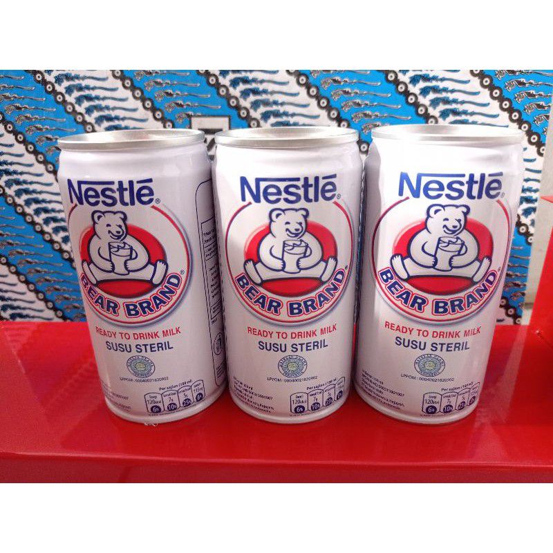 

BEAR BRAND 198ml susu steril