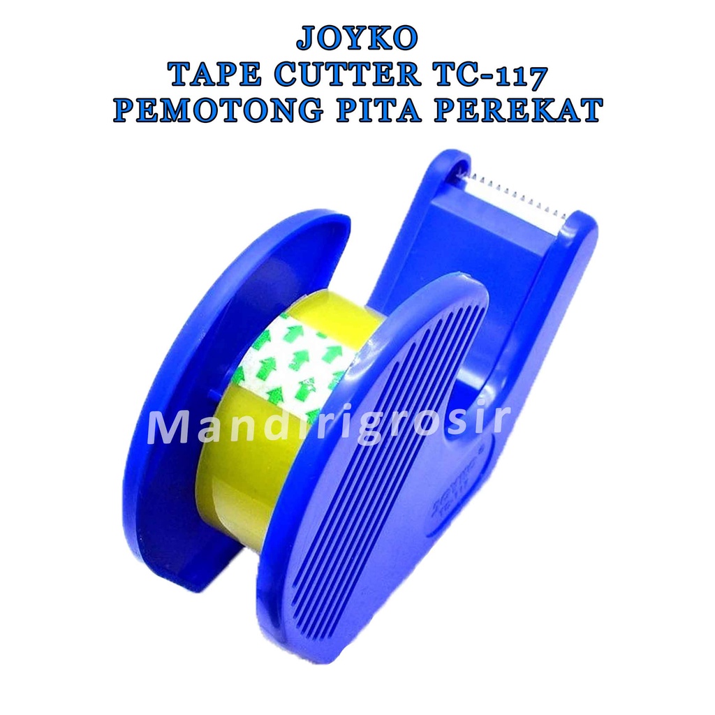 Tape Cutter * Joyko TC-117 * Pemotong Pita Perekat * Pemotong Lem