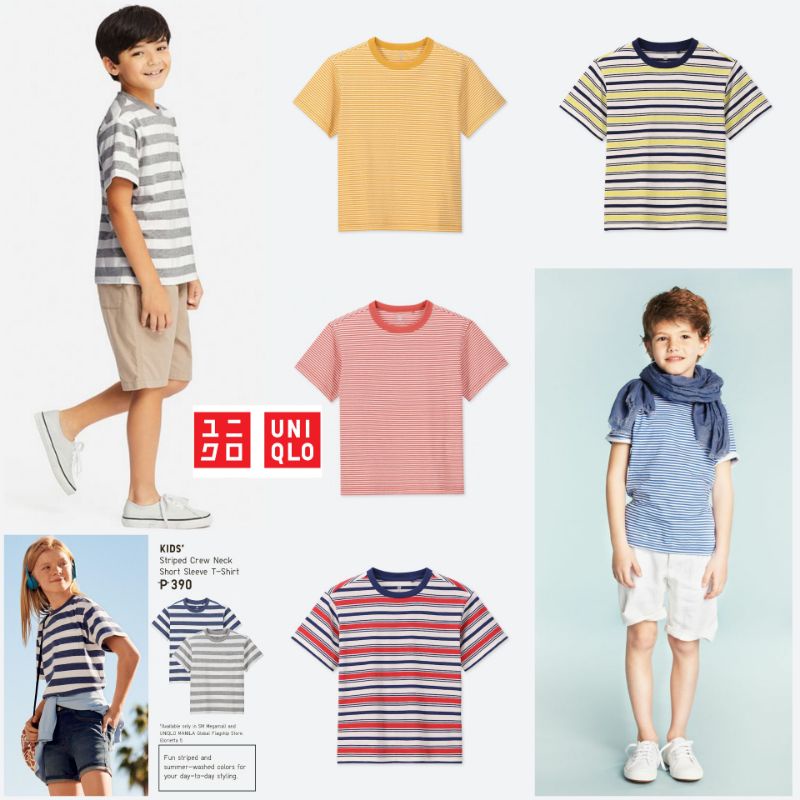 Uniqlo Kaos Anak Salur