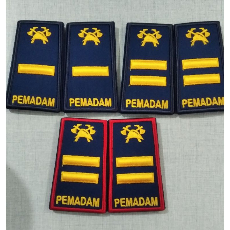 Jual Pangkat Pemadam Bordir Gol 3A,3B | Shopee Indonesia