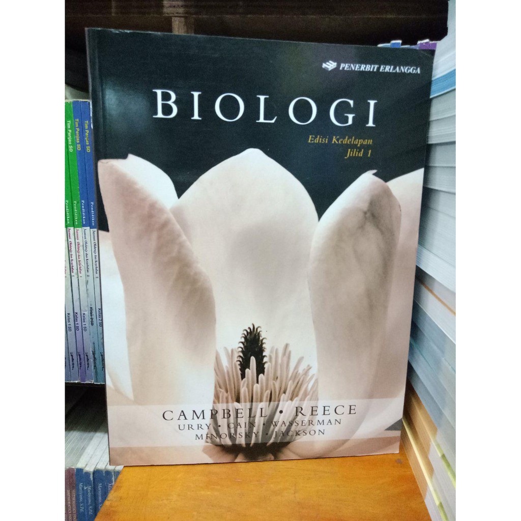 Jual buku BIOLOGI CAMPBELL Edisi 8 jild 1 ORi. .ERlangga.  ORIGINALL.