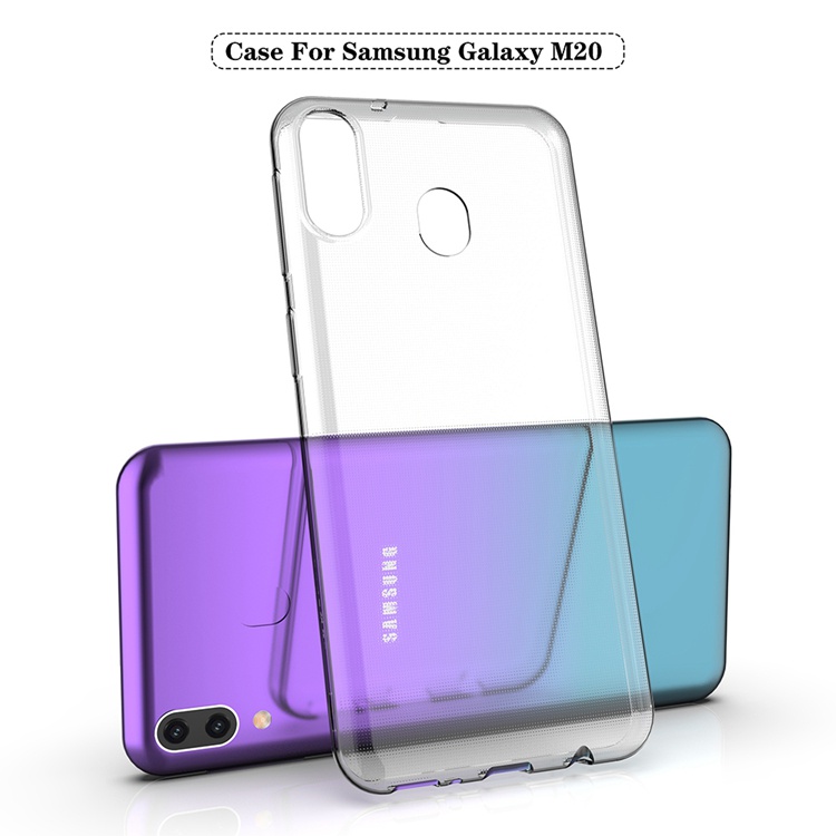 Samsung M20 Soft Case Transparant Casing Cover