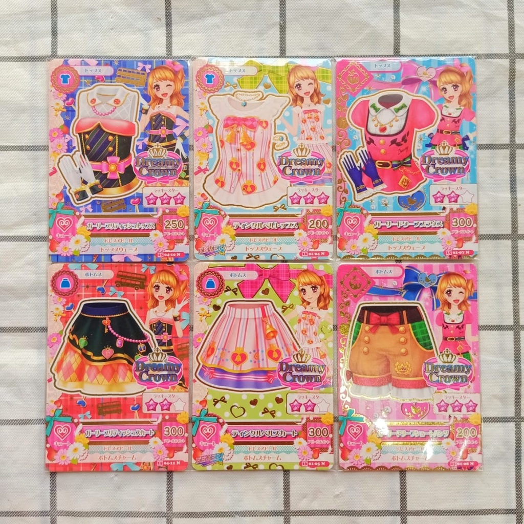 Jual Kartu Aikatsu Normal Brand Satuan Shopee Indonesia