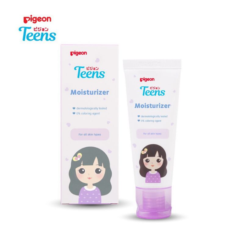 PIGEON TEENS Paket Remaja Face Powder - 3Pcs (Face Powder 12gr - Moisturizer 20ml - Facial Foam 40ml)