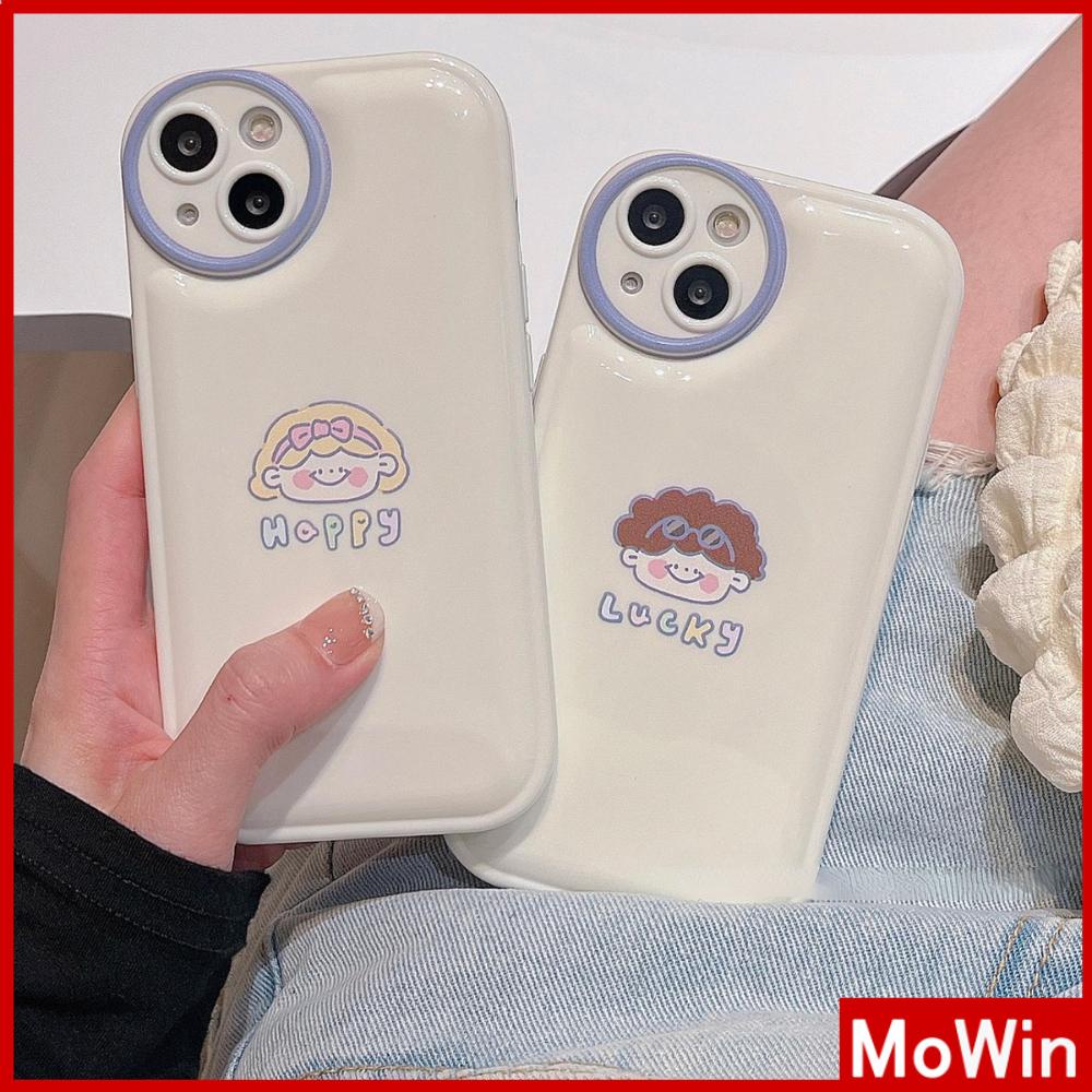 iPhone Case Silicone Soft Case Airbag Shockproof Protection Camera Cartoon Cute Couple Case Compatible For iPhone 11 Pro Max 13 Pro Max 12 Pro Max 7Plus xr XS Max