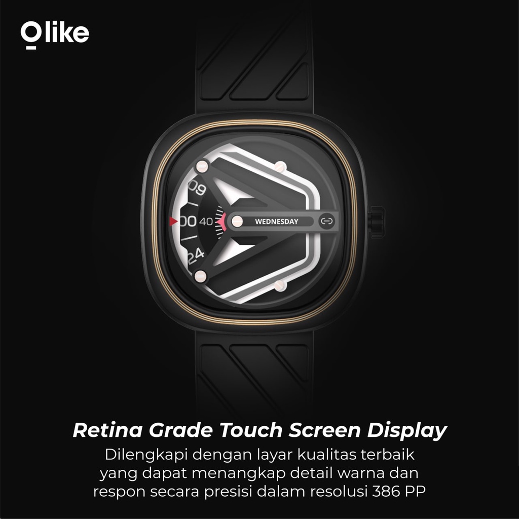 Olike OW-W5 Smartwatch ZETH W5 Blood Oxygen Monitor