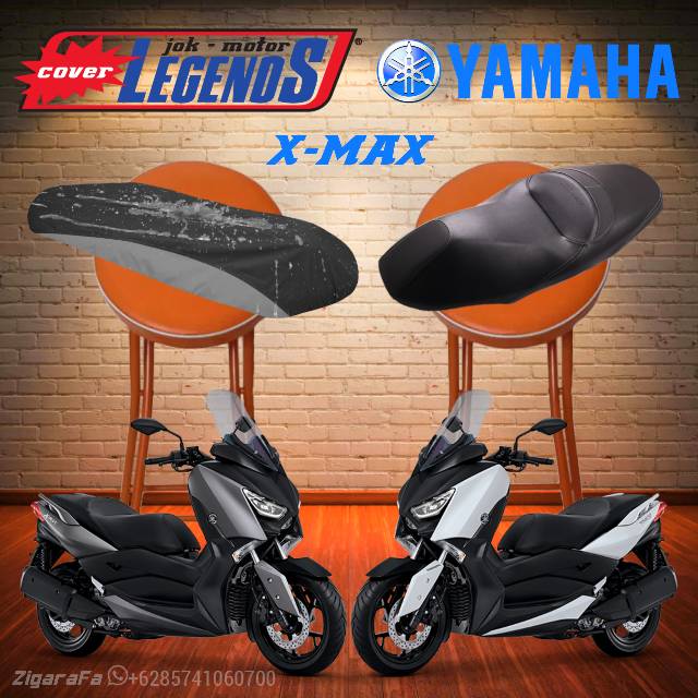 Cover Jok XMAX Anti Air / Sarung jok Mantel Jok Aksesoris Motor X-MAX