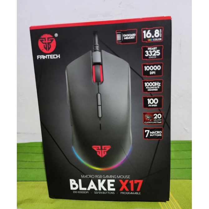 Fantech BLAKE X17 Macro Mouse Gaming RGB