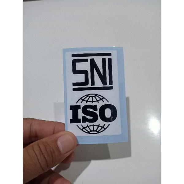 stiker SNI ISO Untuk frame sepeda model cutting sticker