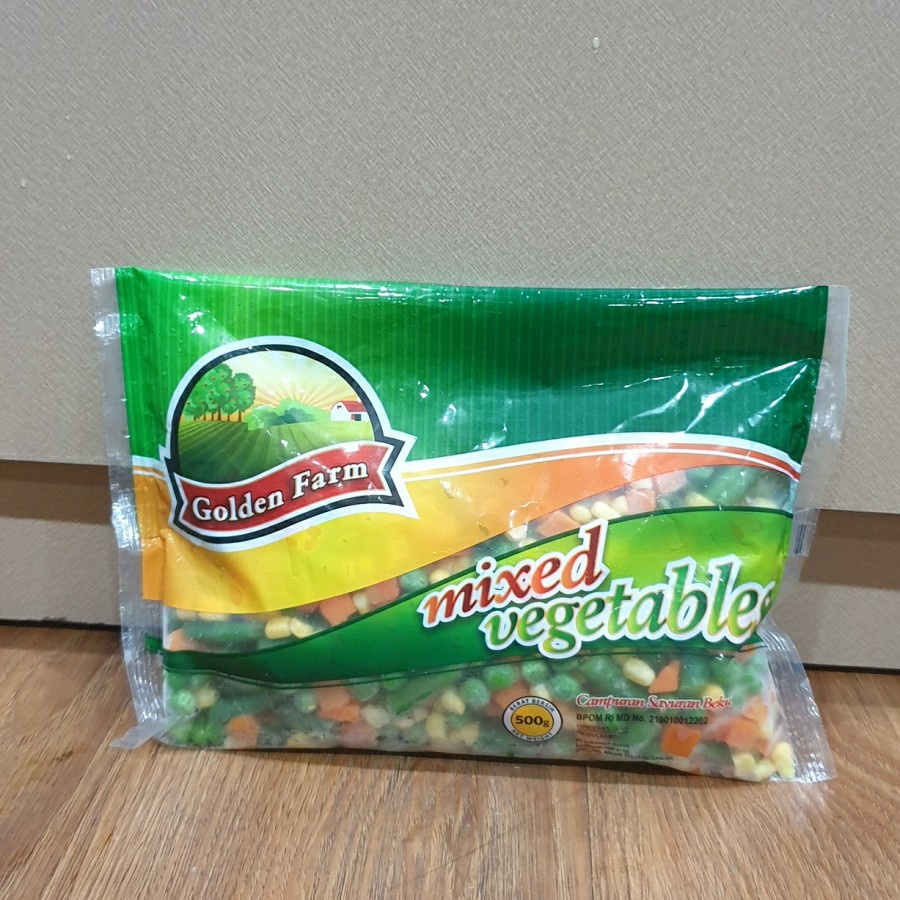 

Golden Farm Mixed Vegetables 500 Gr