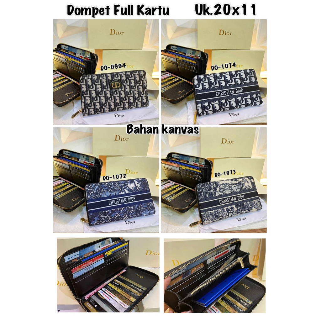 Dompet Pasport Uang Dan Full Kartu Bahan Emboss Sleting Besar L2