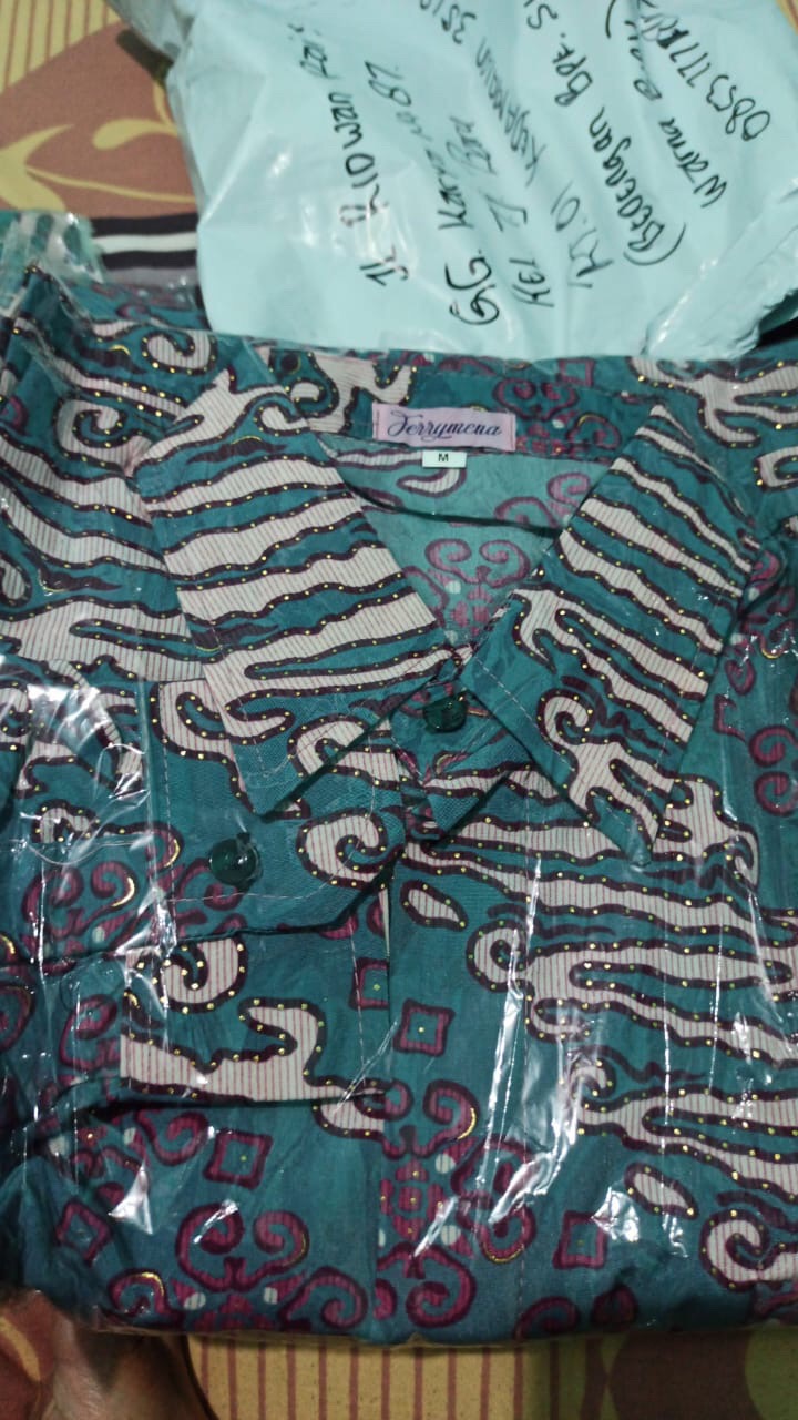 N.o>kemeja Batik_bahan Sultra Silk Adem