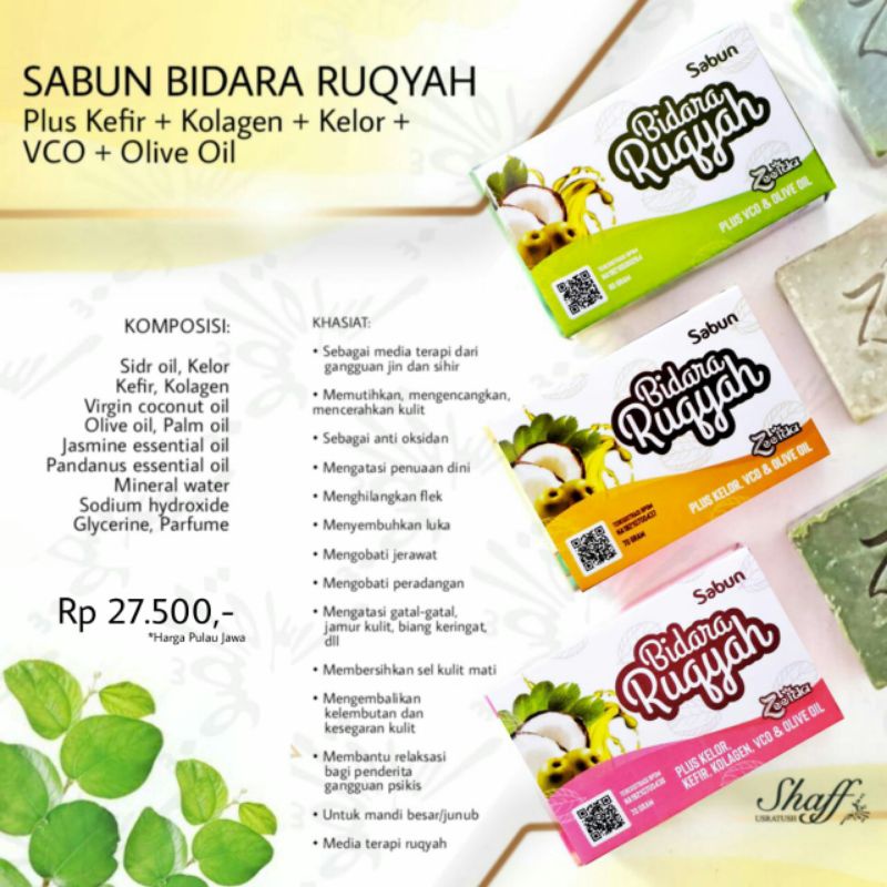 sabun bidara herbal zeeida (Agen Zeeida Herbal)