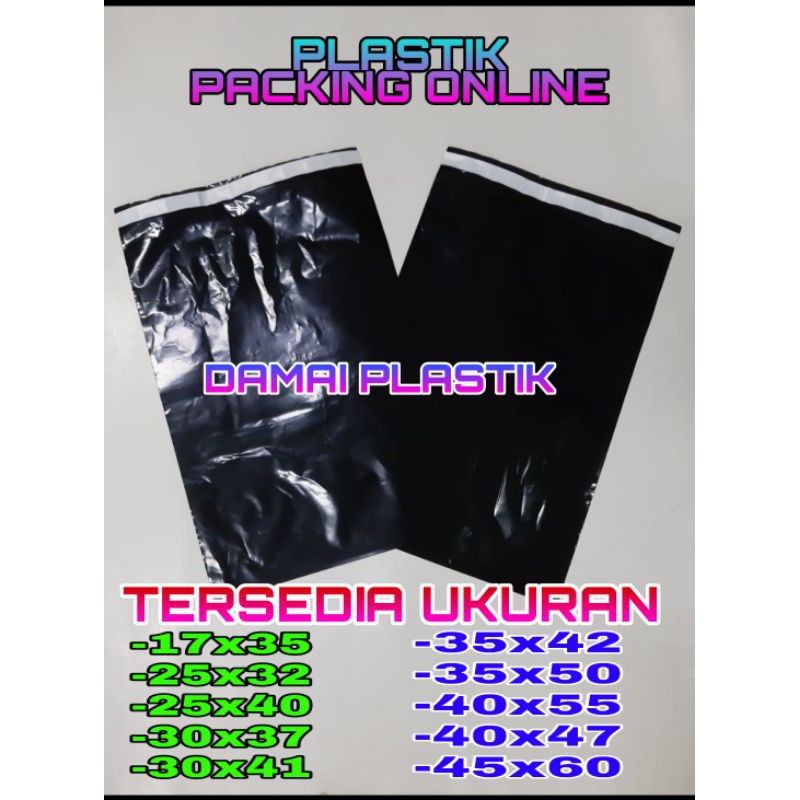 Plastik POLYMAILER Pkastik PE Buat Packing Amplop Online 30x37 CM 30x40 cm