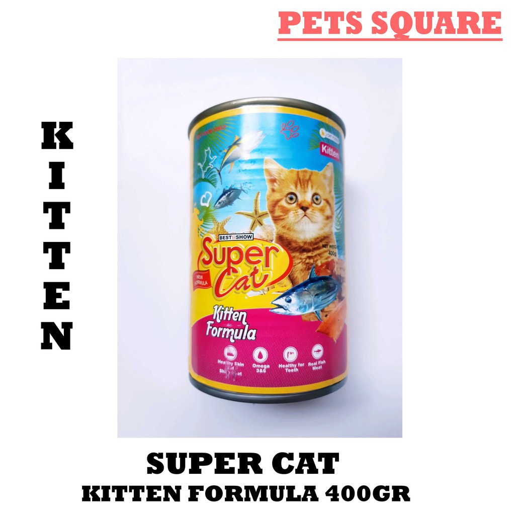 SUPER CAT KITTEN FORMULA 400GR