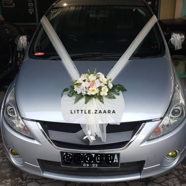 Wedding Car Decoration Hiasan Mobil Pengantin Buket 