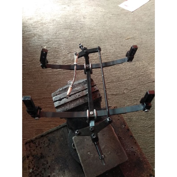 Terot / as pikul miniatur truk skala 14