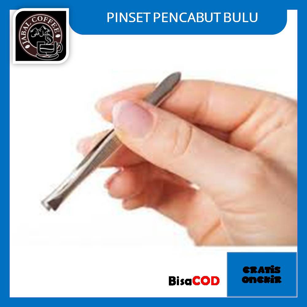 Pinset Cabut Bulu / Pinset Stainless / Pencabut Bulu / Penjepit Kode 08