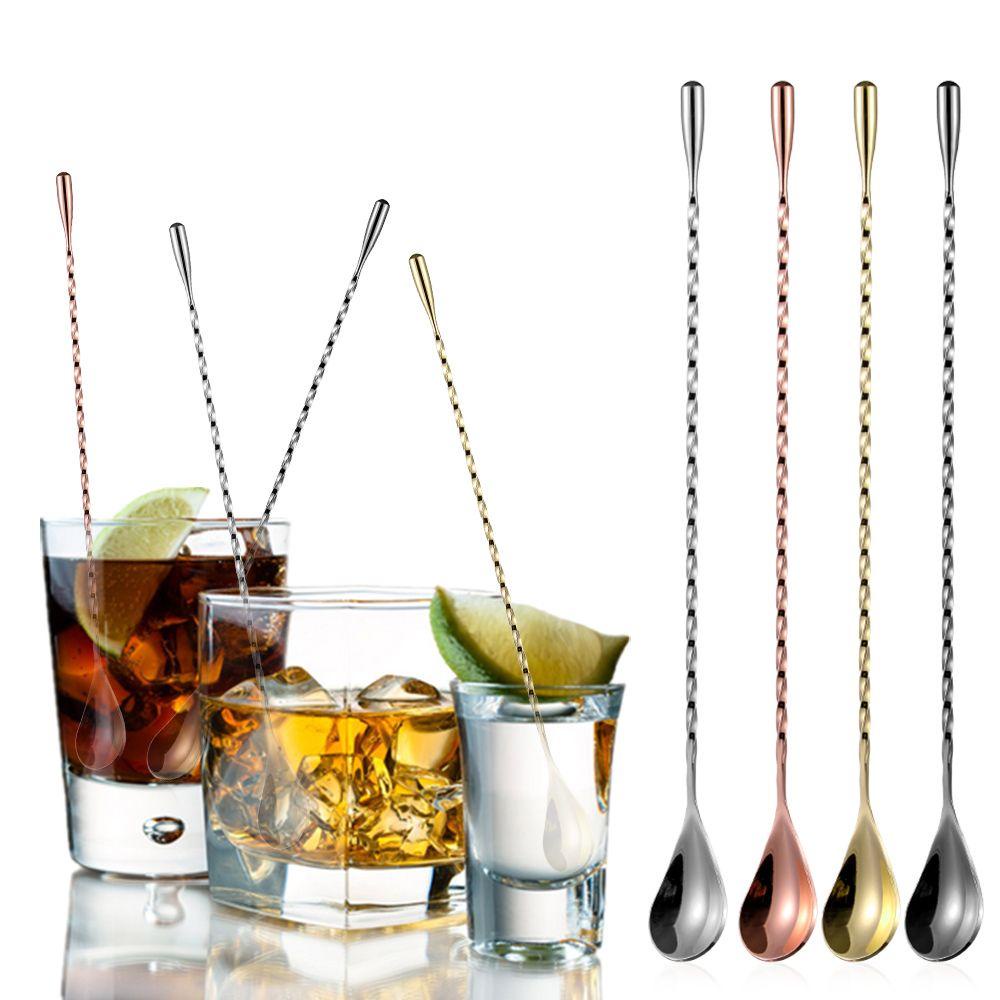 Top Cocktail Sendok Spiral Stirring Bar Aksesoris Bartender Tools