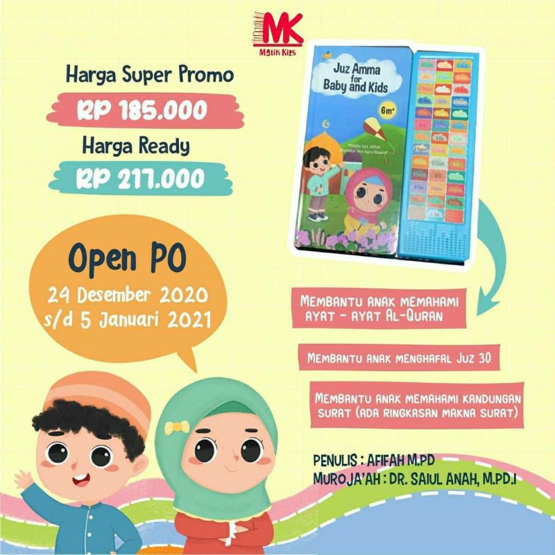 Sound Book Juz Amma For Baby and Kids