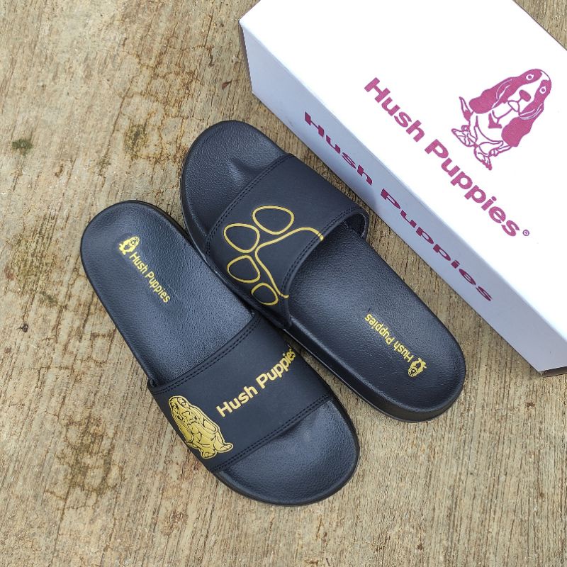 SANDAL HUSH PUPPIES PRIA DAN WANITA PREMIUM / SANDAL SLIDE HUSH PUPPIES / SENDAL SELOP PRIA DAN WANI