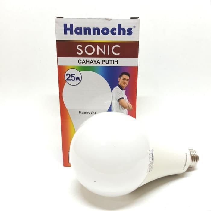 Hannochs - Lampu LED Sonic - 3 watt - 25 Watt Cahaya Putih