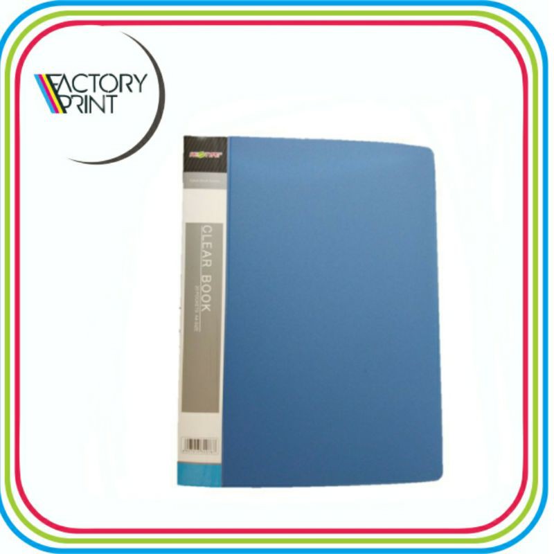 

RETYPE CLEAR BOOK CB 04A BLUE