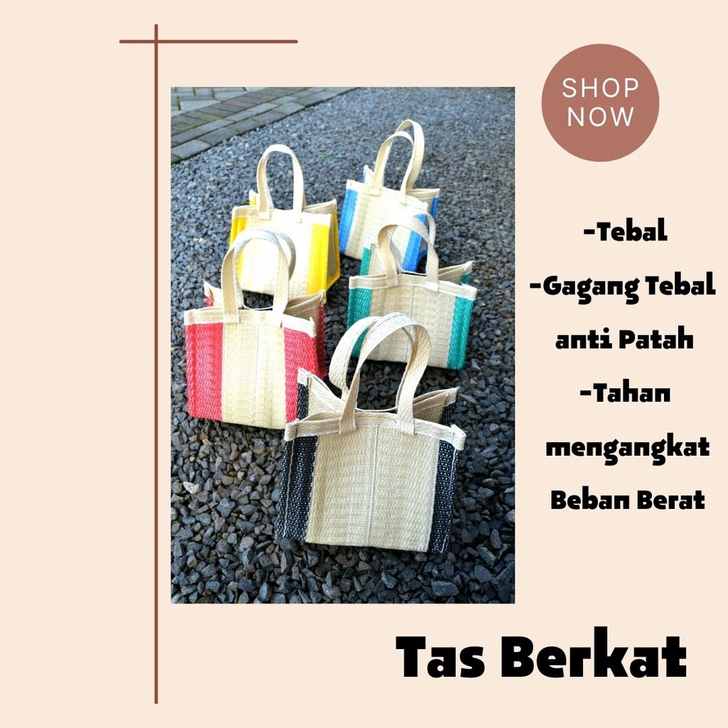 Lebih Kuat, Tas Hajatan, Tas Belanja Pasar, Tas Belanja, Webbing Bag, Tas Belanja Malang Ukuran Besa