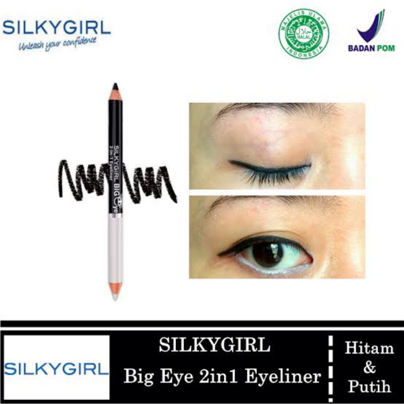 Silkygirl Big Eye 2 IN 1 Black / Silky girl