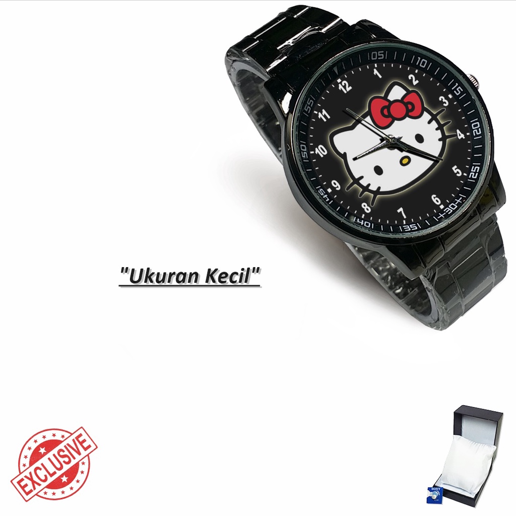 Jam Tangan Rantai Couple HELLO KITTY (Special)