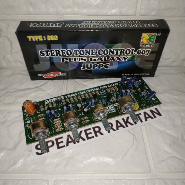 Kit Tone Control stereo + Galaxy JUPPE 582