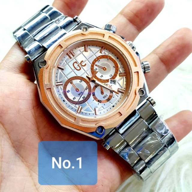 JAM TANGAN PRIA ANALOG GC GC1032 CRONO VARIASI TANGGAL AKTIF