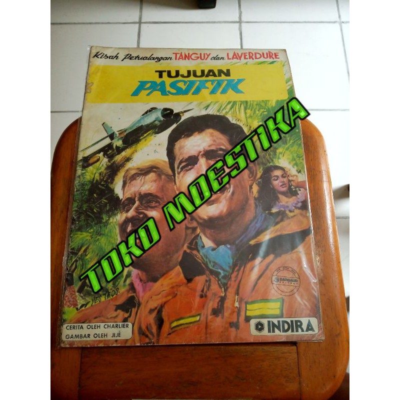 KOMIK TANGUY LAVERDURE - TUJUAN PASIFIK