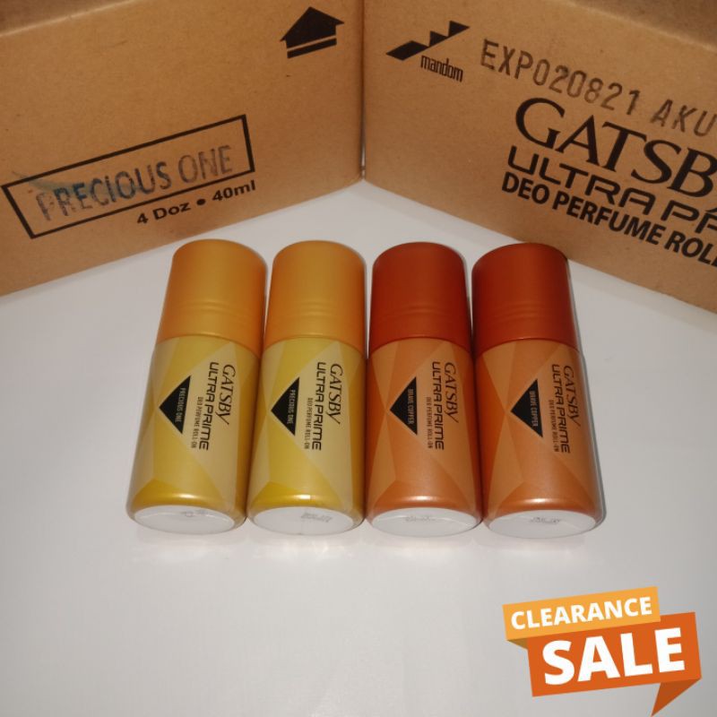 Gatsby Ultra Prime Deo Parfume / Deodorant ROLL-ON 40ml ORIGINAL (CUCI GUDANG)