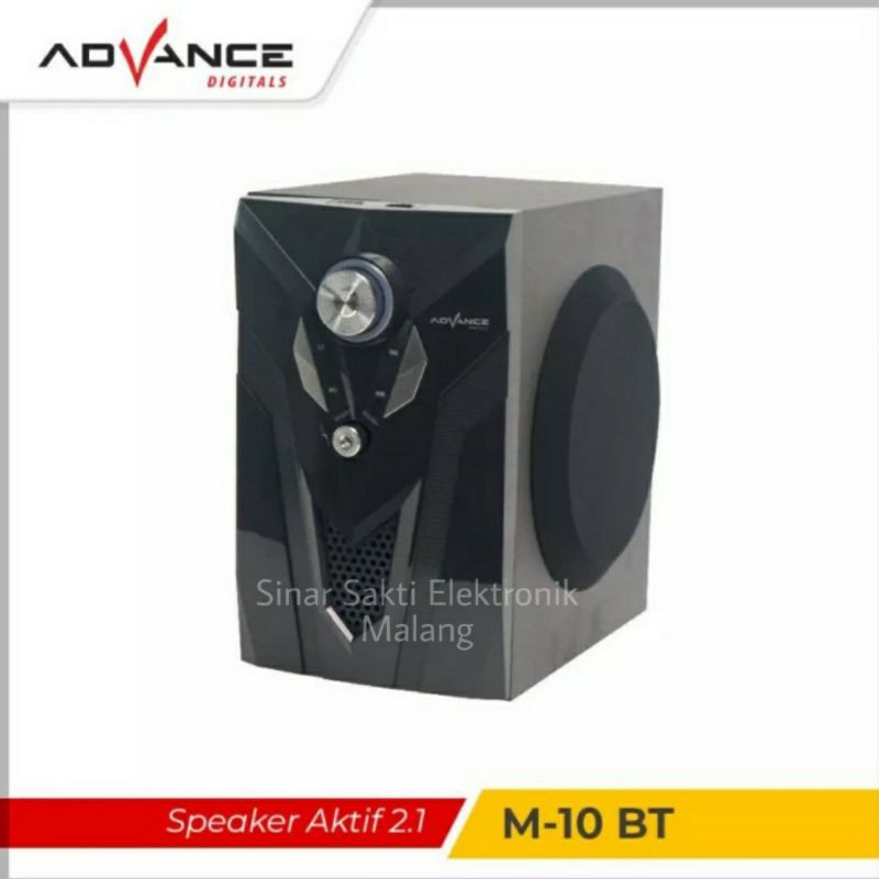 Speaker Advance M10BT Aktif Bluetooth Multimedia USB M10 BT BASS