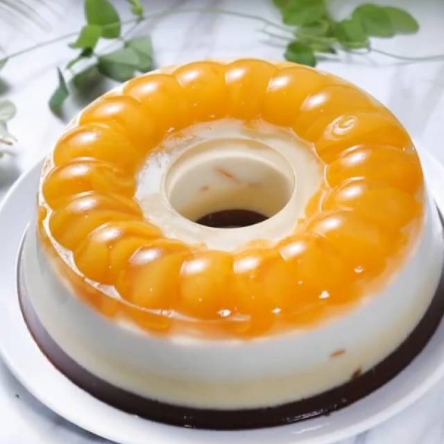 

PEACH CHOCO PUDING