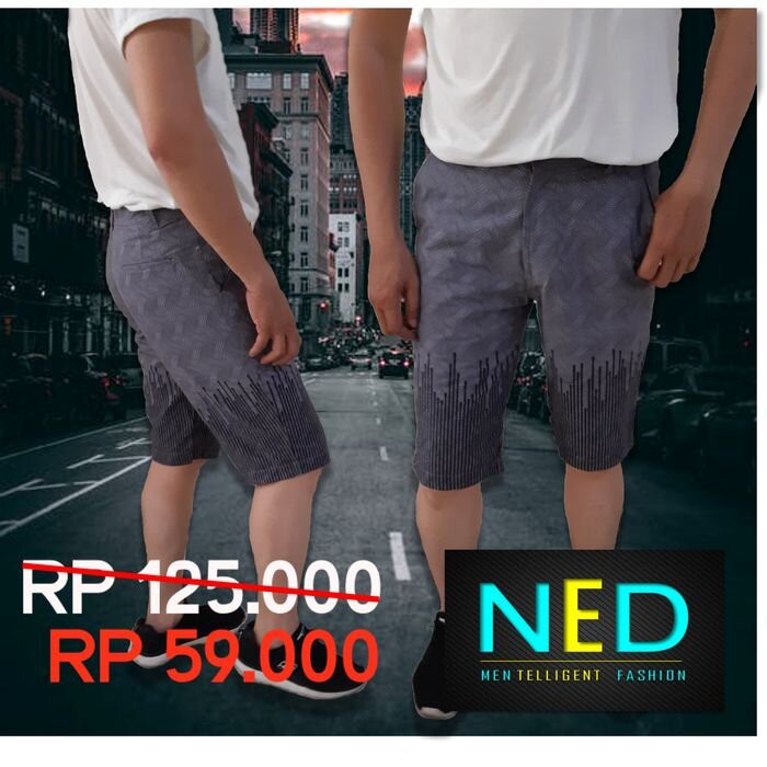 celana pendek bahan katun pria bermuda modis murah celana pendek bahan katun pria bermuda modis murah