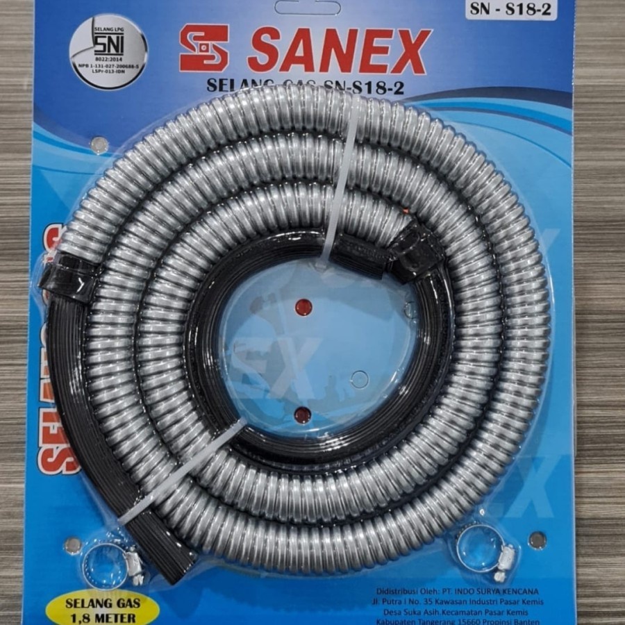 SANEX SN-R18 SELANG GAS FLEXIBLE ELPIGI (TANPA REGULATOR)