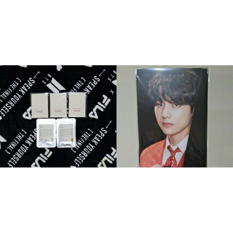 BTS MOTS ON: E ONE Merchandise Mini Photocard Lucky Draw Premium Photo Taehyung