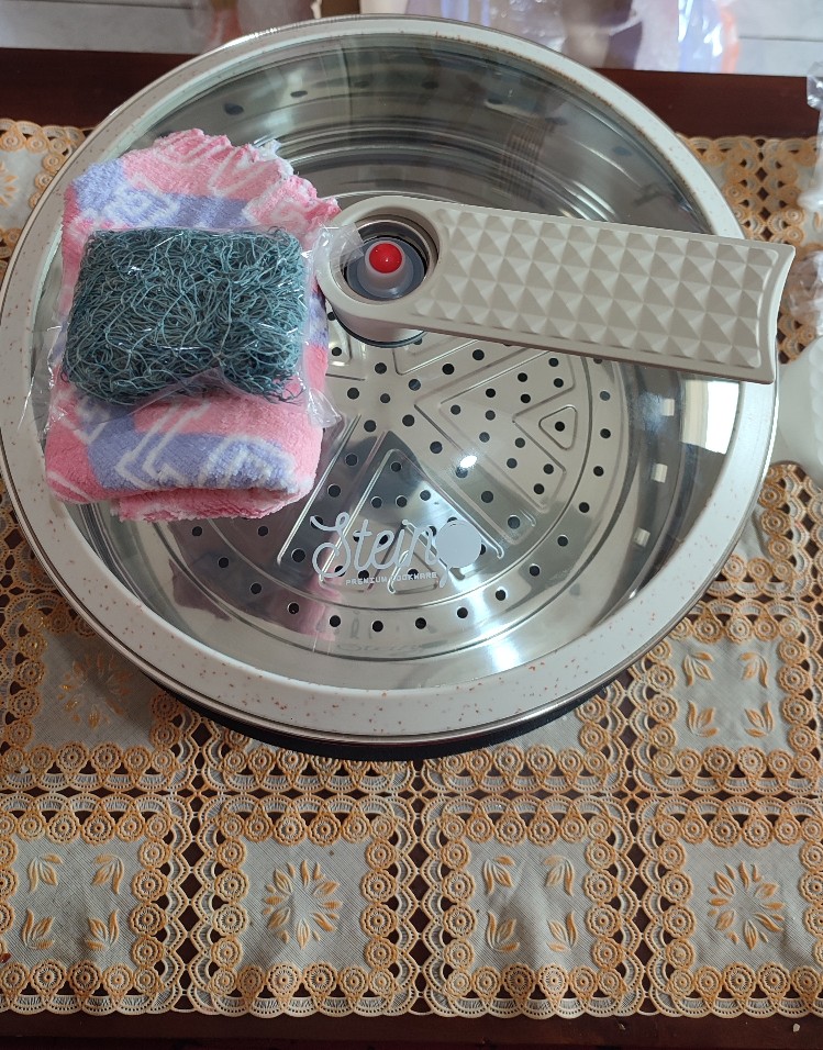 Stein Cookware Steincookware Panci Wajan Pan Platinum Pressure Wok Cooker Greblon Anti Baret 32 Cm