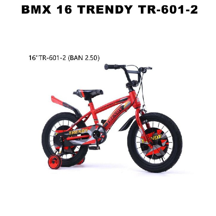 Sepeda Anak BMX 16 Inch Trendy TR-601-2 Ban 2.5