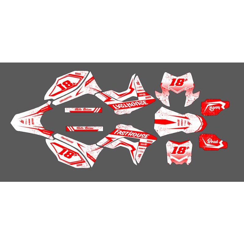 Decal Fasthouse CRF 150L Hologram Glossy