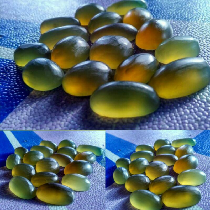 bahan batu akik original idocrase bio solar Aceh