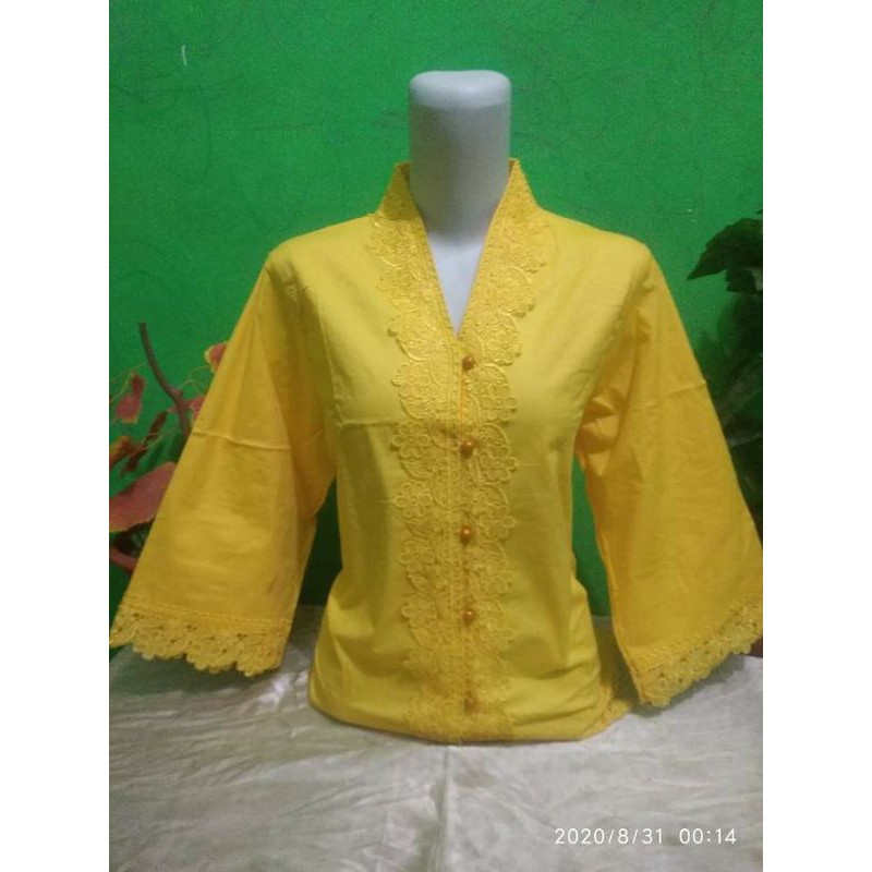 blouse elghana kuning
